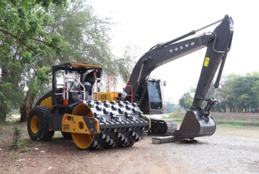 VolvoCE Celebrates the First SD120 Compactor in Thailand