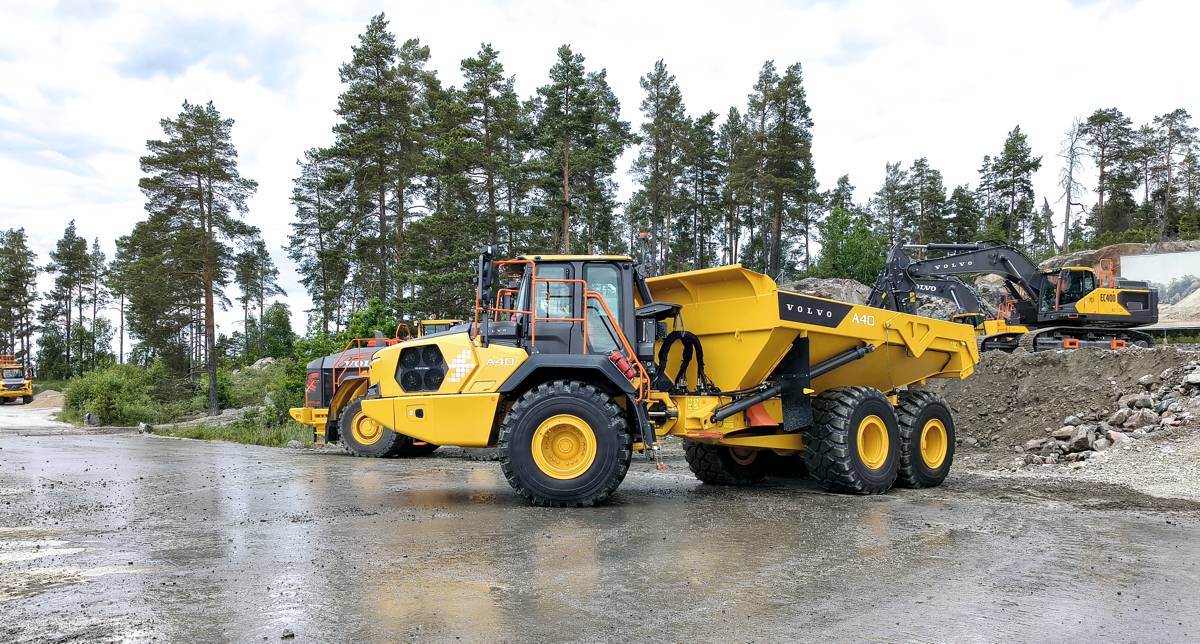 The Quarry is Turning Silent as VolvoCE Electrifies its Articulated Hauler Trucks