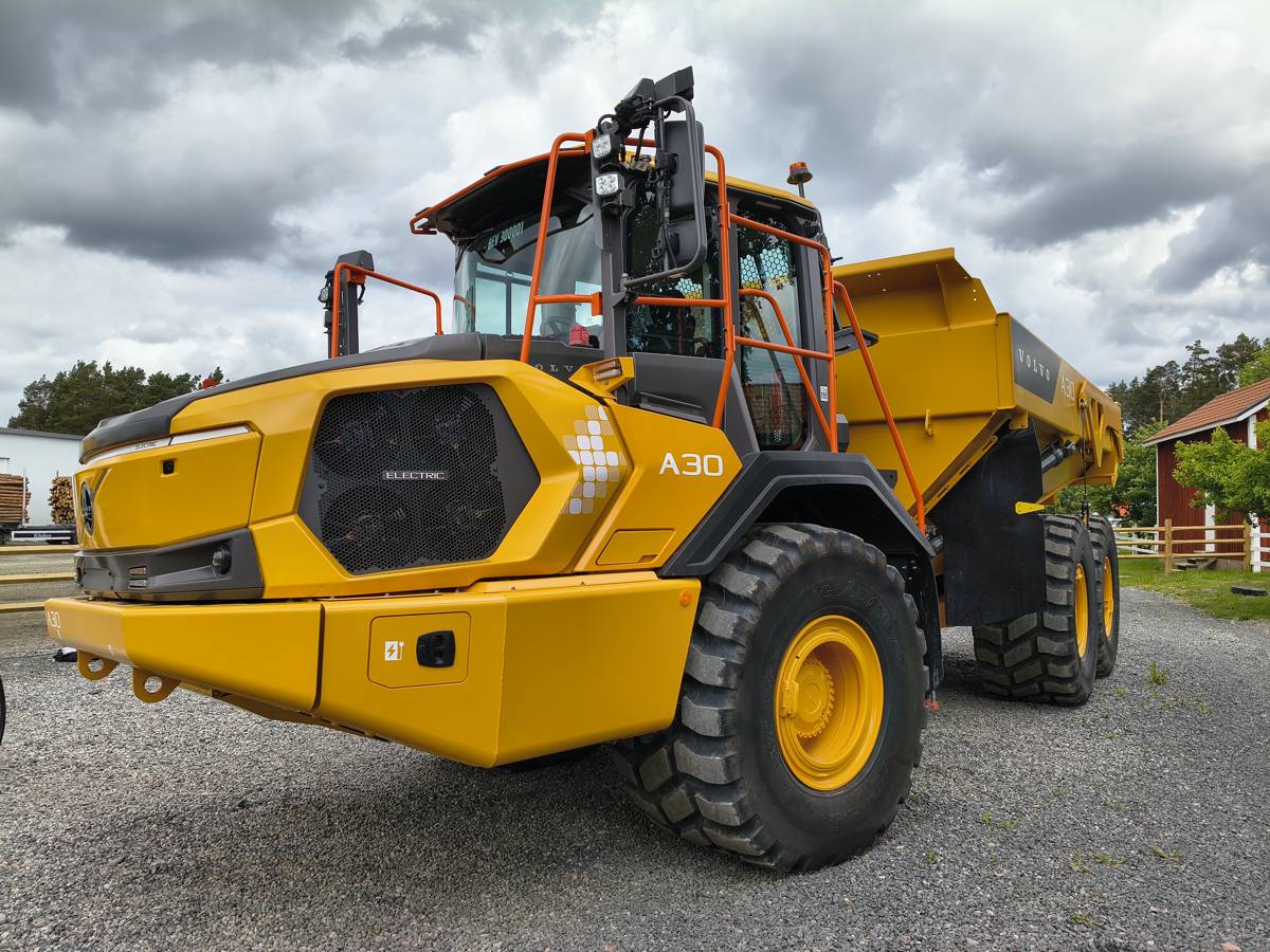 The Quarry is Turning Silent as VolvoCE Electrifies its Articulated Hauler Trucks