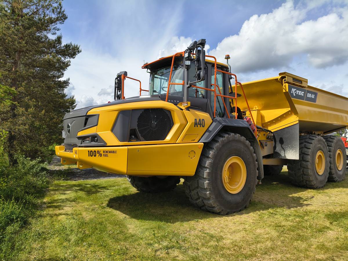 The Quarry is Turning Silent as VolvoCE Electrifies its Articulated Hauler Trucks