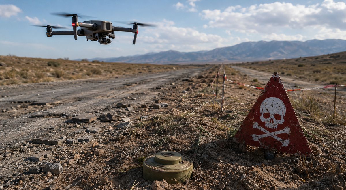 AI Drone Surveys Take on the Plastic Mines Metal Detectors Cannot Find
