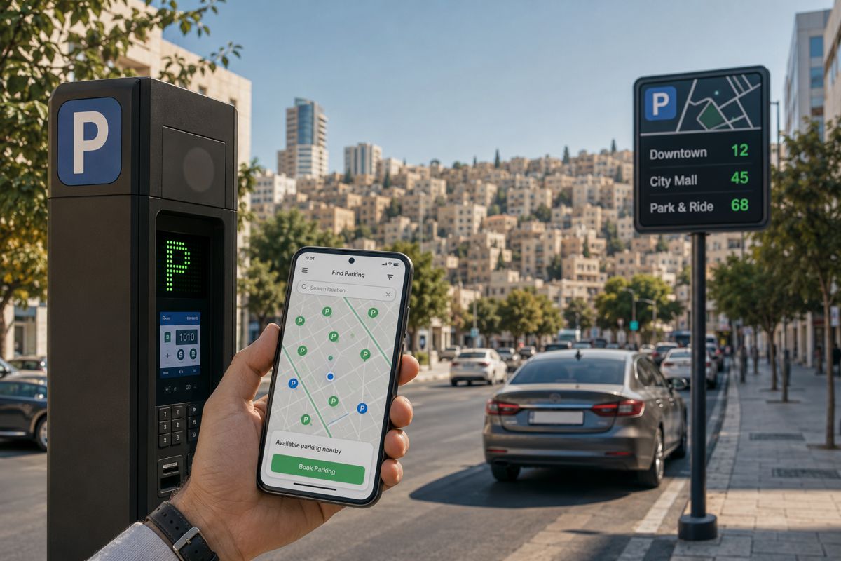 Amman Opens its Kerbside to Private Investment for Citywide Smart Parking