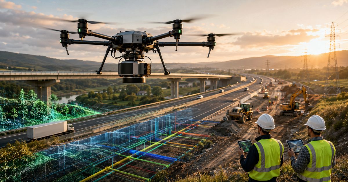 Autonomous Sensor Workflows are Redrawing Infrastructure Drone Surveying