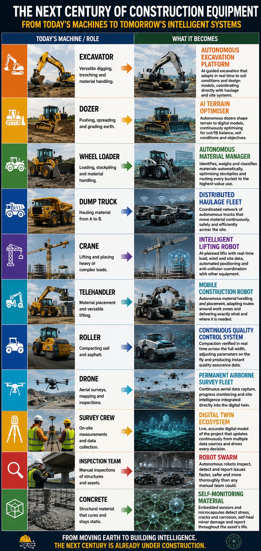 Next Century of Construction Equipment