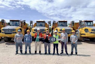 Greenstone Adds Eight Volvo A40 Haulers to its Philippine Gold Fleet