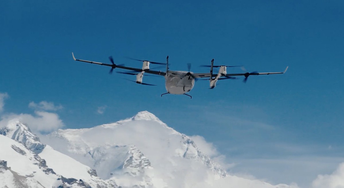 Ten Tonnes Above Everest Base Camp with a DJI FlyCart 100