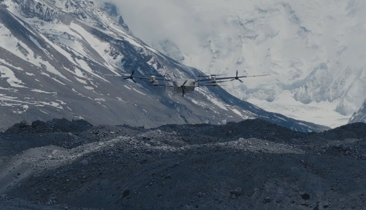 Ten Tonnes Above Everest Base Camp with a DJI FlyCart 100