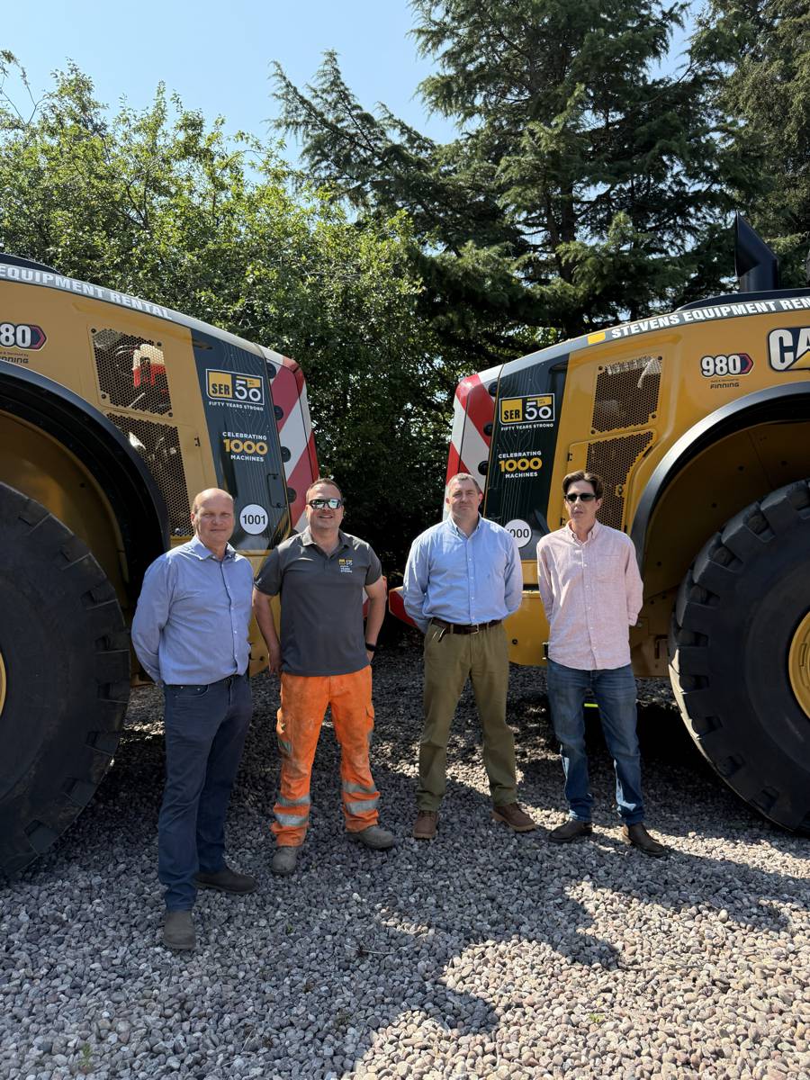 Stevens Equipment Rental is Leading Britain's Shift to Intelligent Wheel Loaders