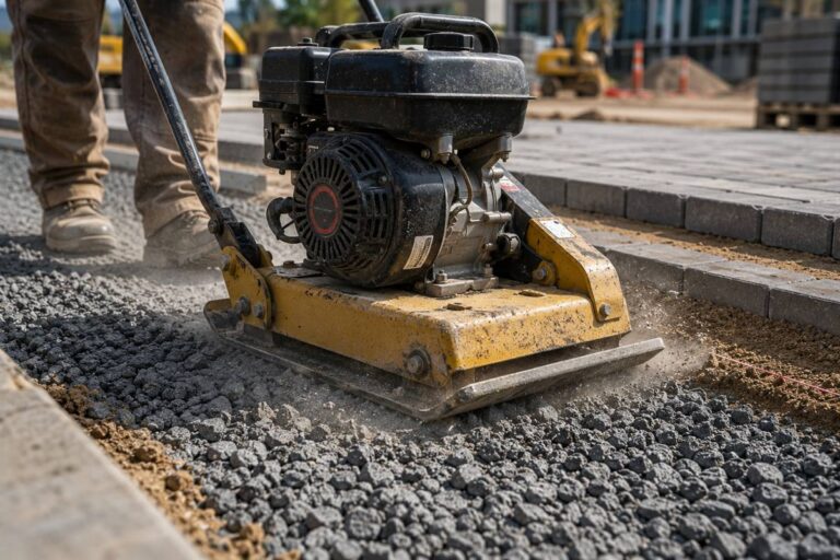 How Deep Should you Compact Soil Before Laying Pavers?
