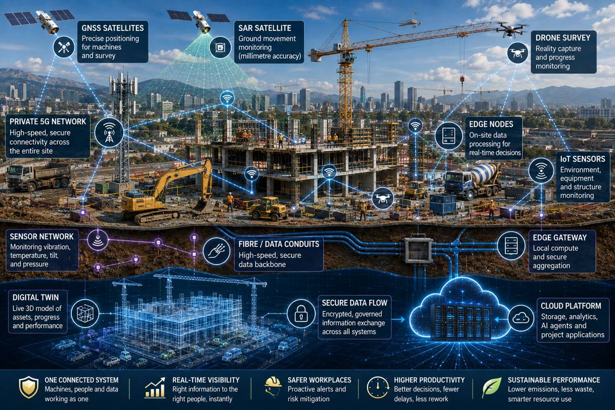 Building the Invisible Jobsite How the Connective Tissue Between Systems Became Construction's Real Advantage