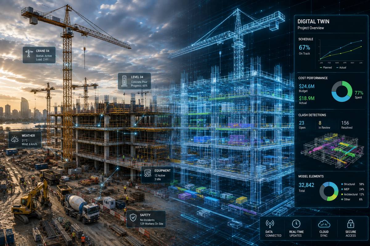 Building the Invisible Jobsite How the Connective Tissue Between Systems Became Construction's Real Advantage