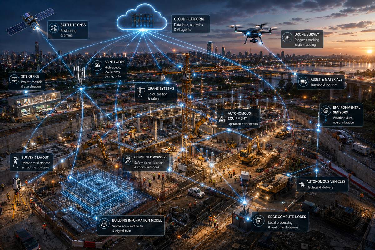 Building the Invisible Jobsite How the Connective Tissue Between Systems Became Construction's Real Advantage
