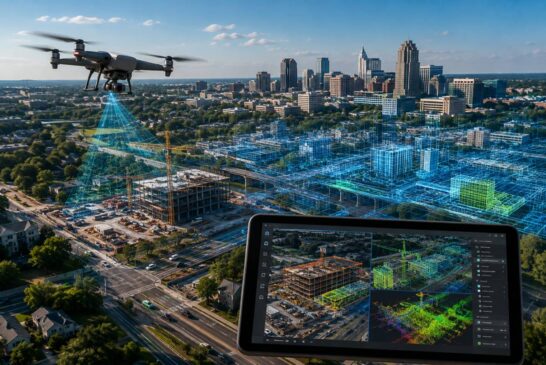Raleigh Turns Drones and GeoAI into a Living Digital Twin of the City