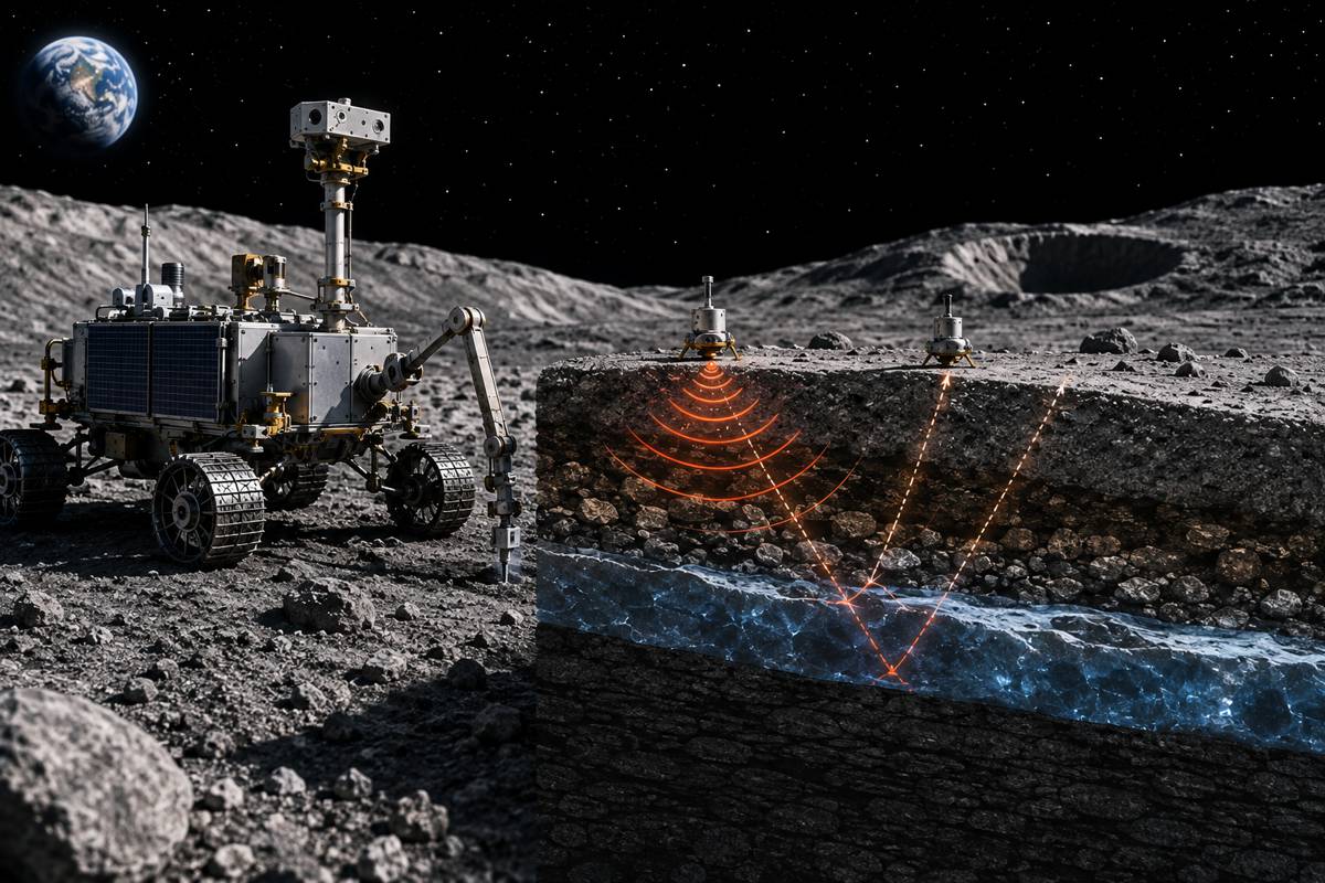 Hunting for Lunar Ice is Sharpening the Tools That Map Earth’s Subsurface