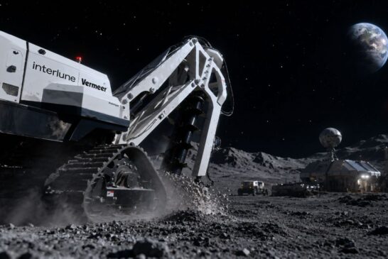 Vermeer and Interlune to Industrialise the Lunar Construction Supply Chain