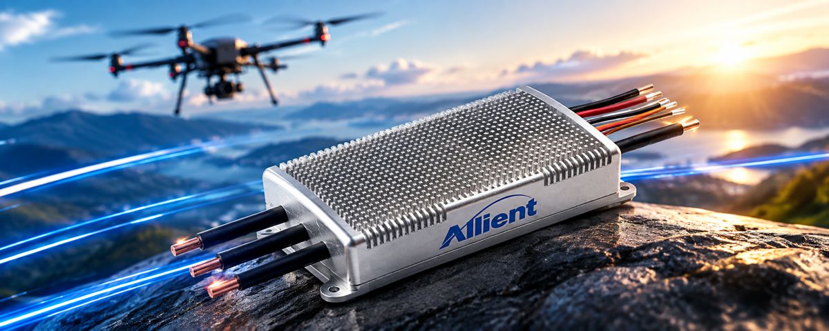 Allient Brings GaN Power Electronics to Professional Drone Propulsion