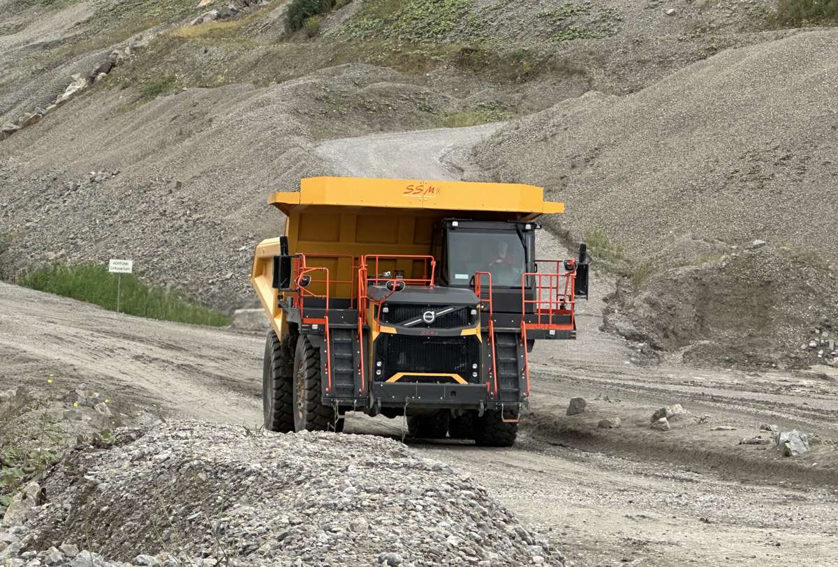 Volvo R70 Rigid Hauler Makes European Debut at Bettenfeld Quarry