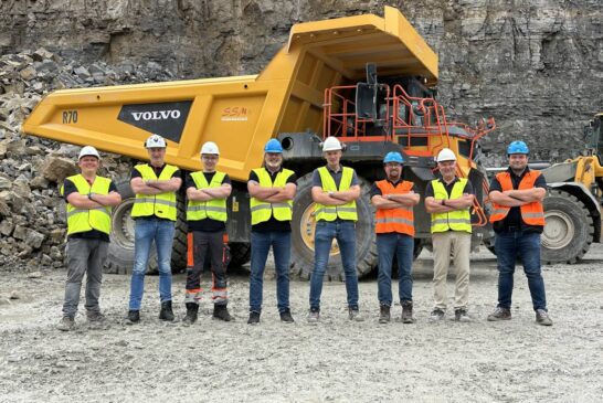 Volvo R70 Rigid Hauler Makes European Debut at Bettenfeld Quarry