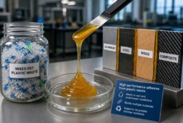 Upcycling From Plastic Waste to Structural Adhesives