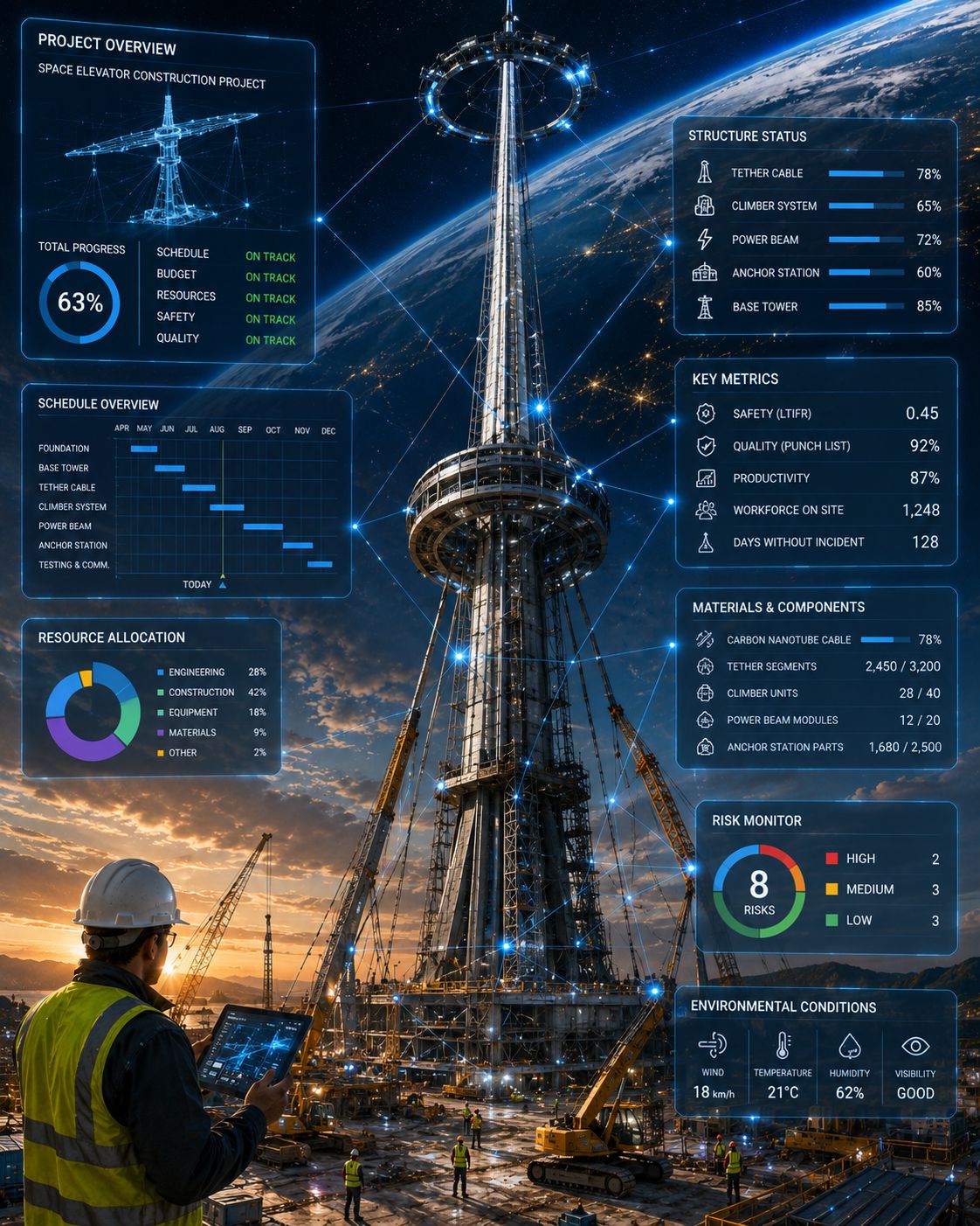 The Autonomous Construction Company