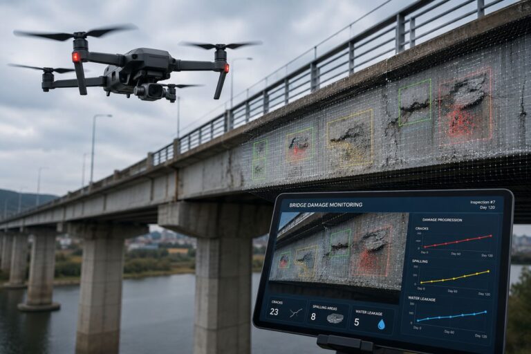Turning Drone Inspections into a Long-Term Memory for Bridges
