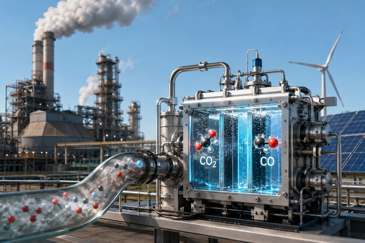Turning Industrial Exhaust Into Feedstock with Direct Reactive Capture