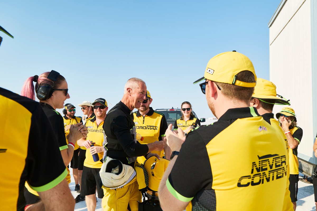 JCB Hydromax Sets 368mph Record Ahead of FIA Hydrogen World Record Bid