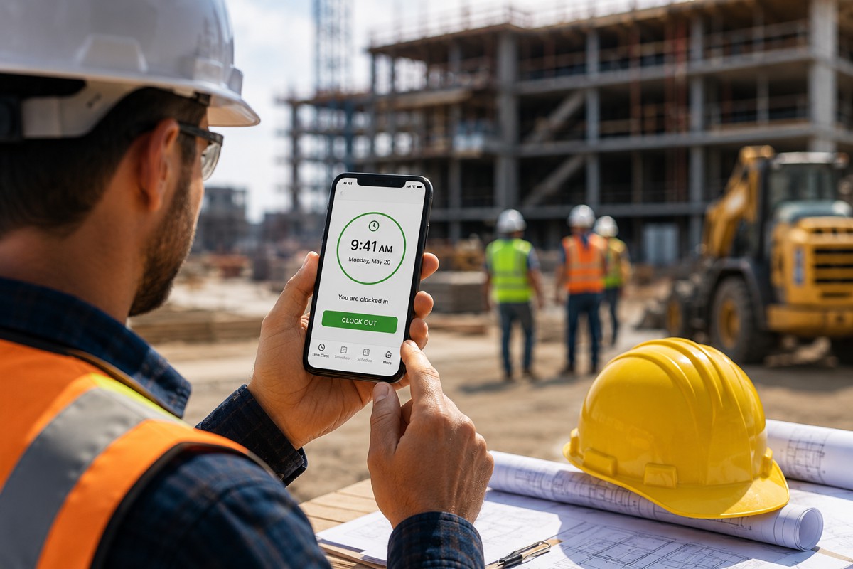 4 Construction Time Clock Apps That Reduce Payroll Errors and Buddy Punching