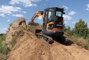 Develon Refines DX35Z-7 Mini Excavator for Confined-Site Work