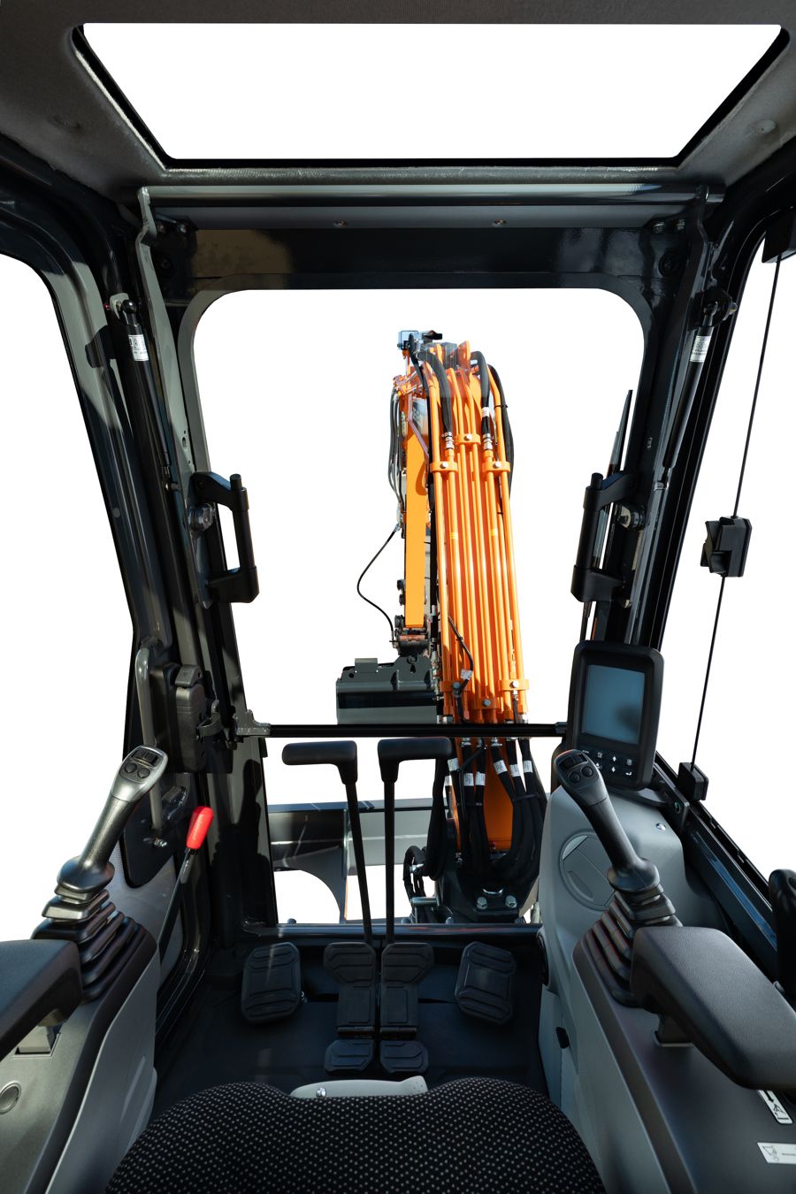 Develon Refines DX35Z-7 Mini Excavator for Confined-Site Work