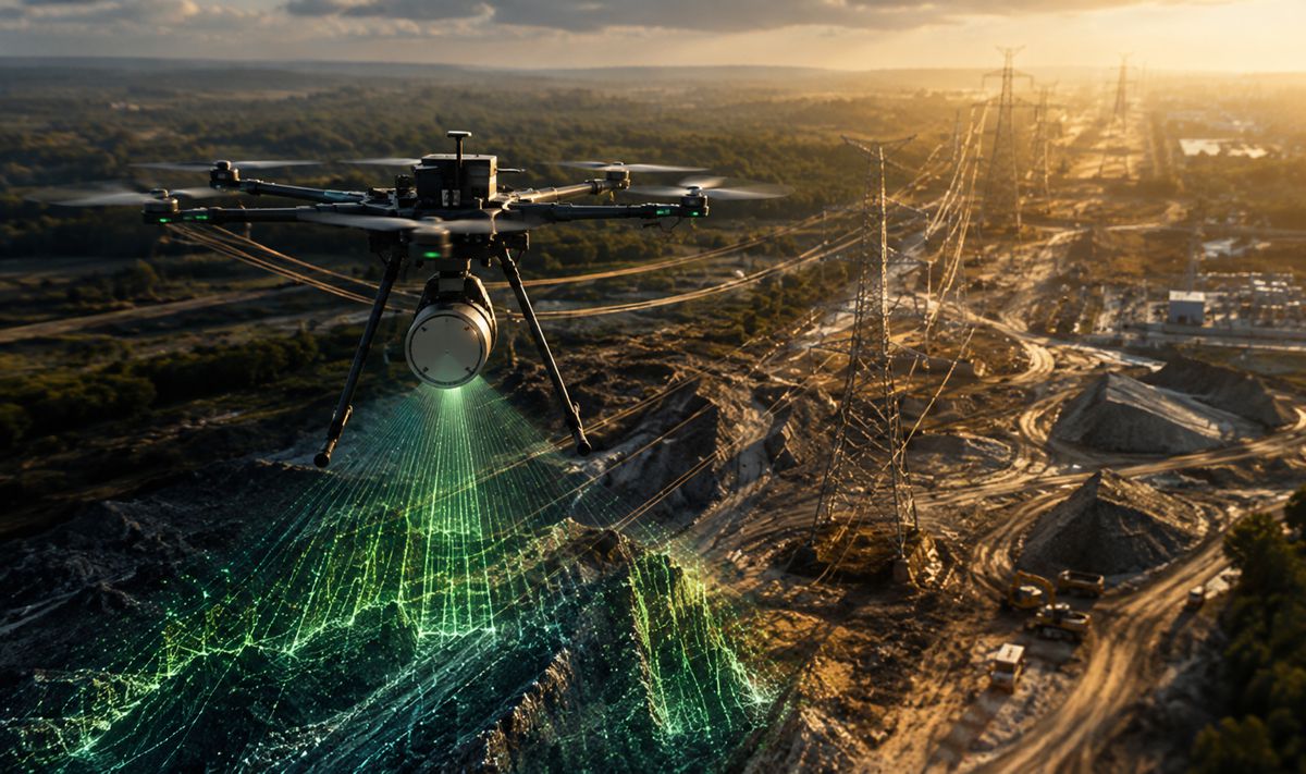 Ouster and GeoCue Push Drone LiDAR Further Into Infrastructure Mapping