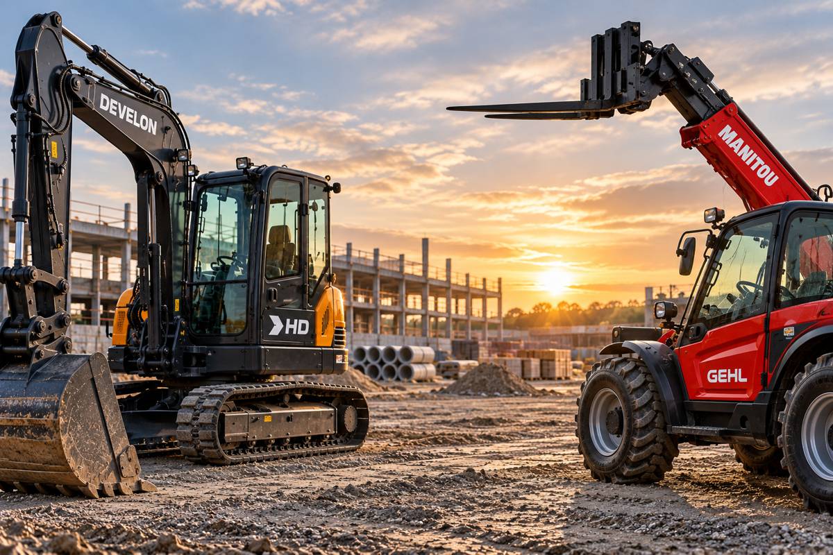 HD Construction Equipment and Manitou Building a Bigger Compact Machinery Business