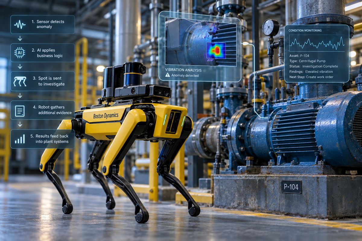 When Industrial AI Can Send a Robot to Investigate