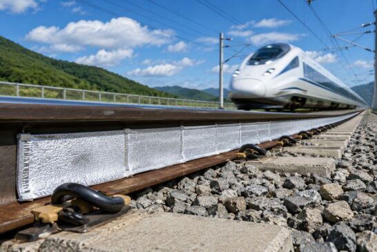 Magnetic Thermal Textile Targets Overheated Railway Tracks