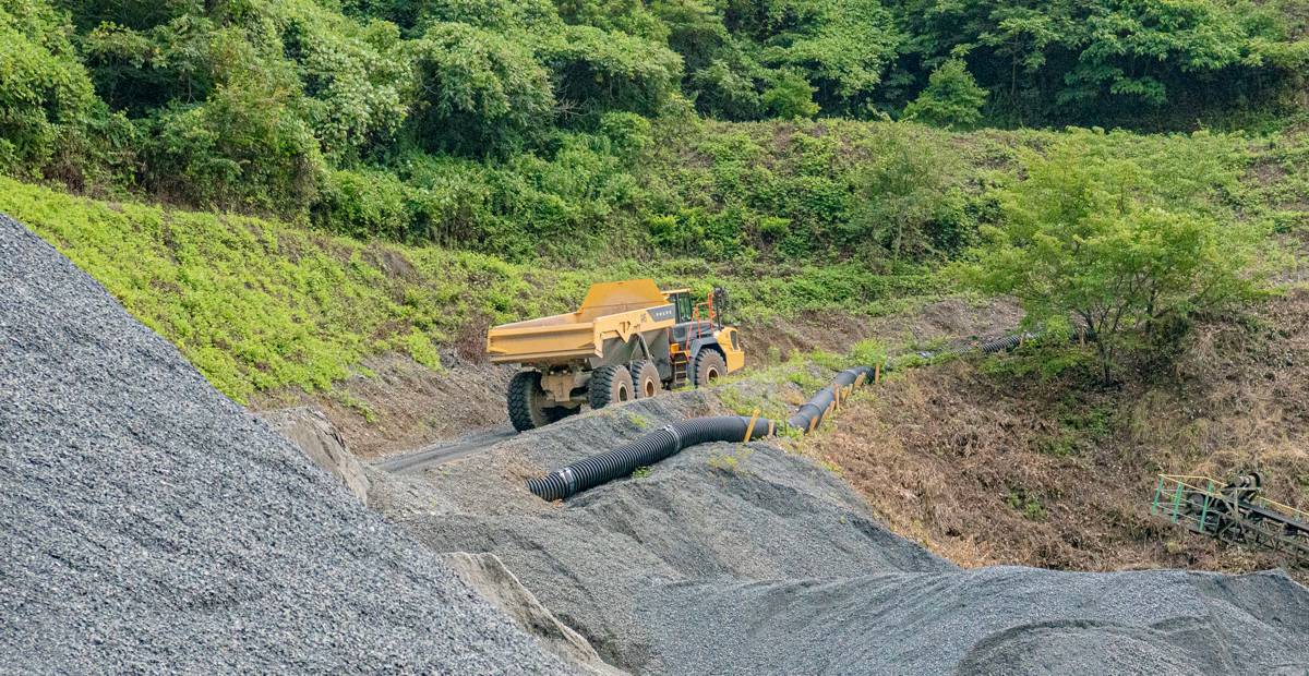 Volvo A45 Hauler Makes its Japanese Quarry Debut