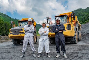 Volvo A45 Hauler Makes its Japanese Quarry Debut