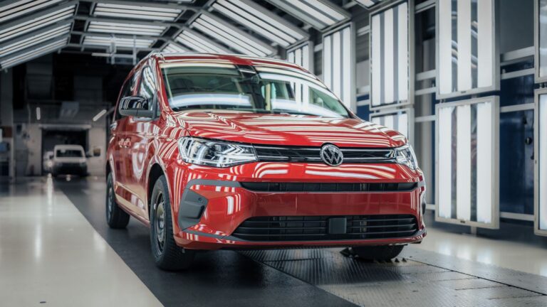 Updated Volkswagen Caddy Rolls Off the Line in Poznań