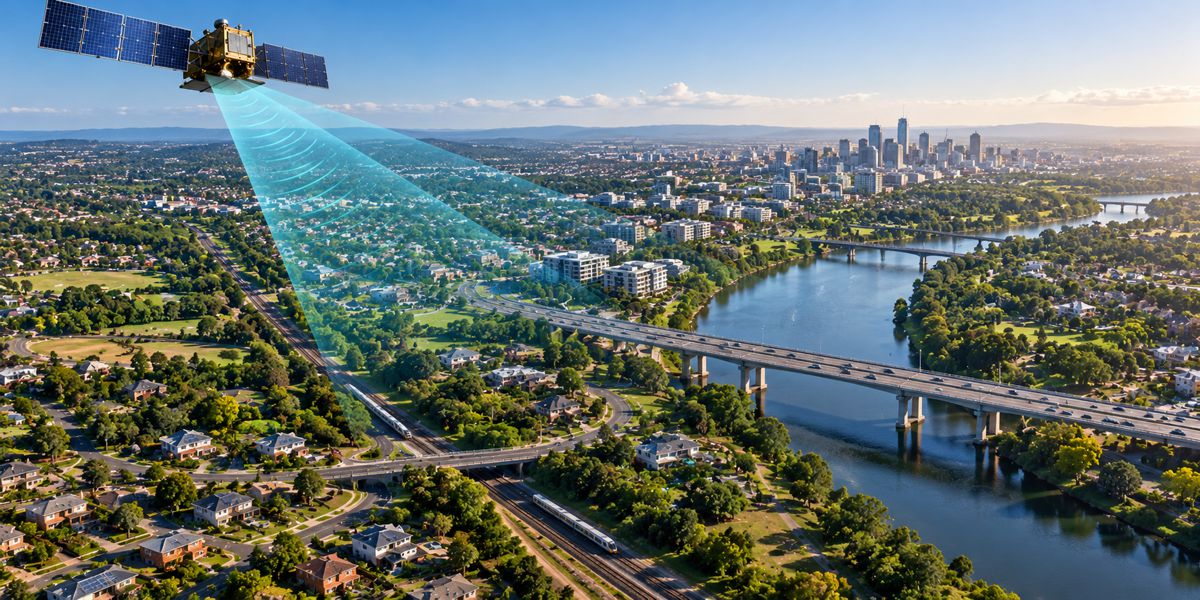 Tracking Infrastructure Stability From Space