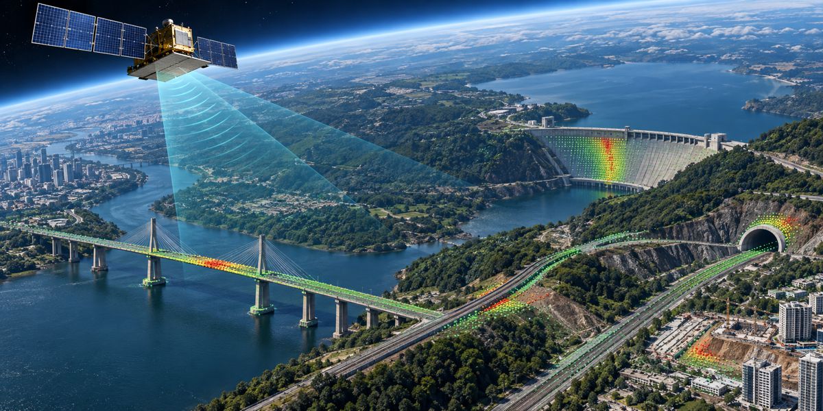 Tracking Infrastructure Stability From Space