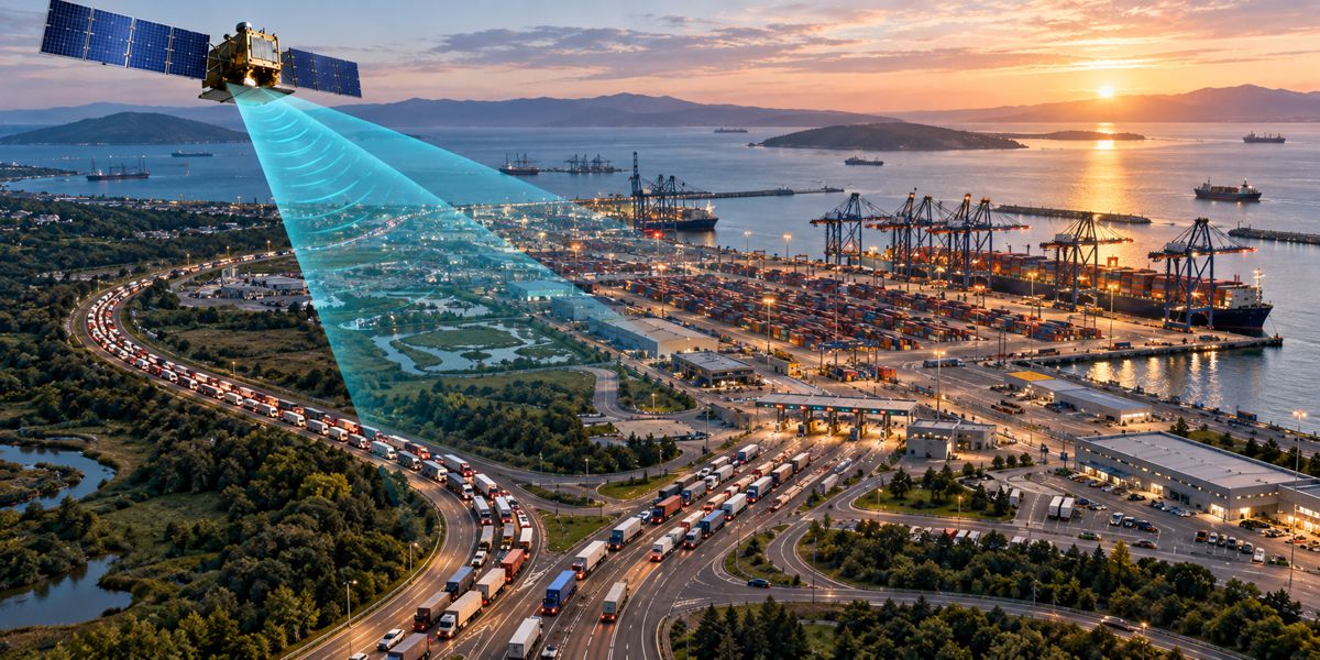 Tracking Infrastructure Stability From Space