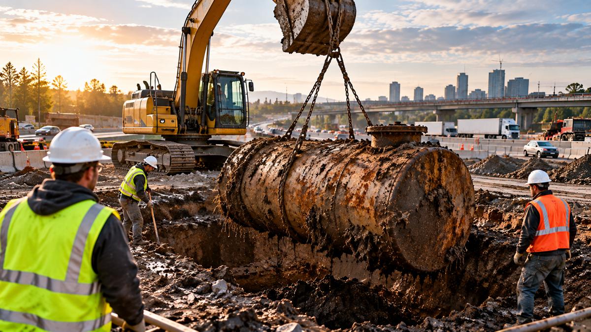 Underground Storage Tank Removal: A Consideration for Every Transportation Infrastructure Project