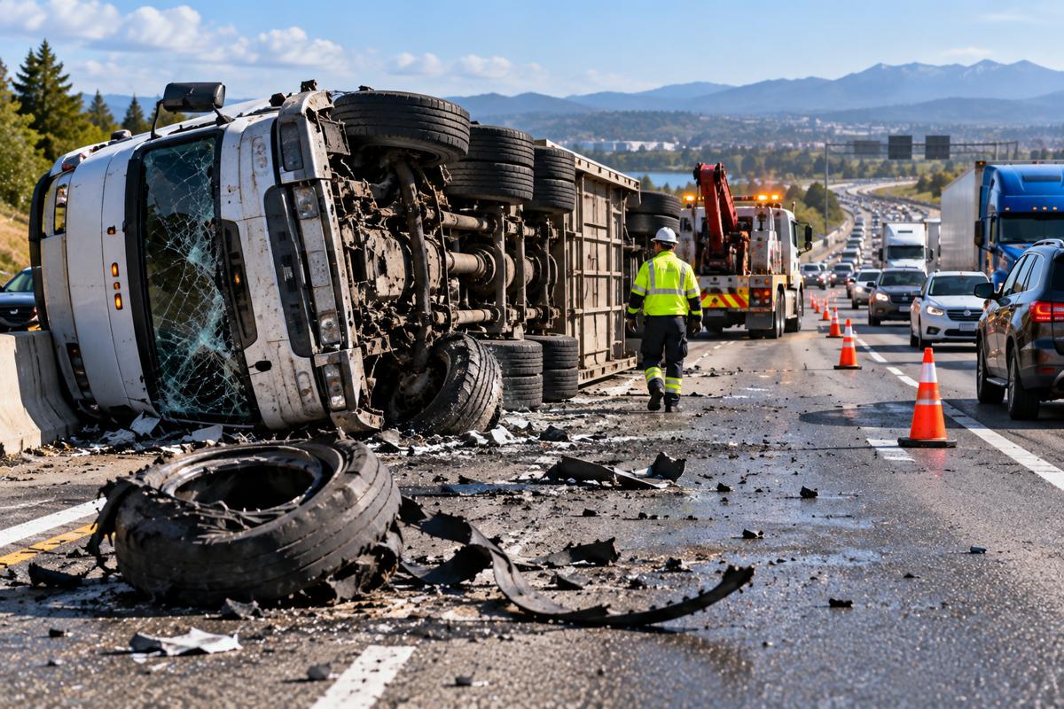 Why Heavy-Truck Stopping Distance Is a System, Not a Single Number