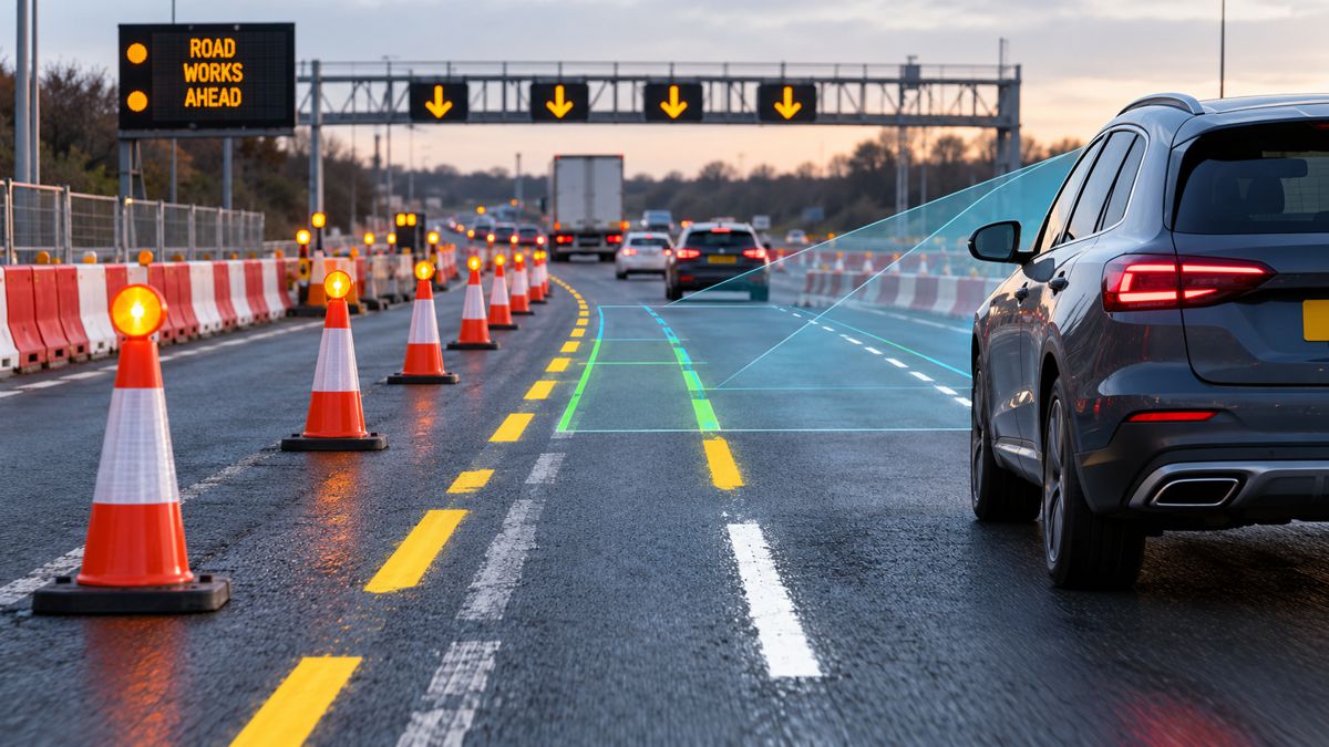 The Problem with Britain’s Temporary Road Markings in the ADAS Era