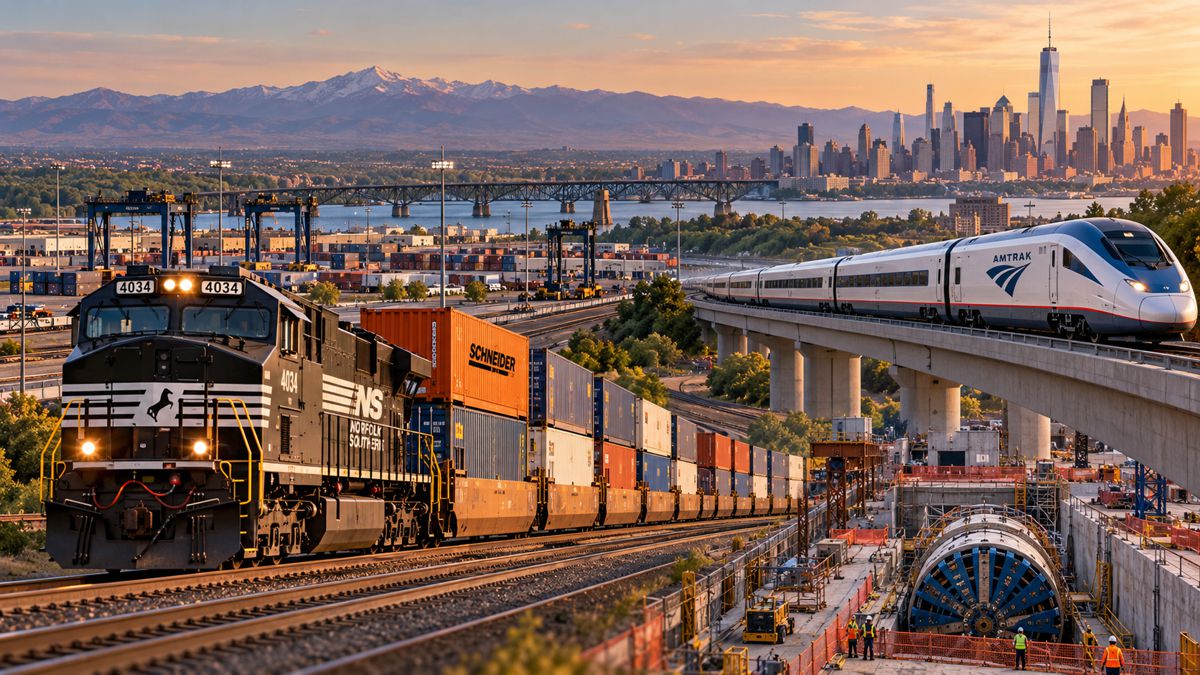 America's Railway Future Balances Freight Strength with Passenger Investment