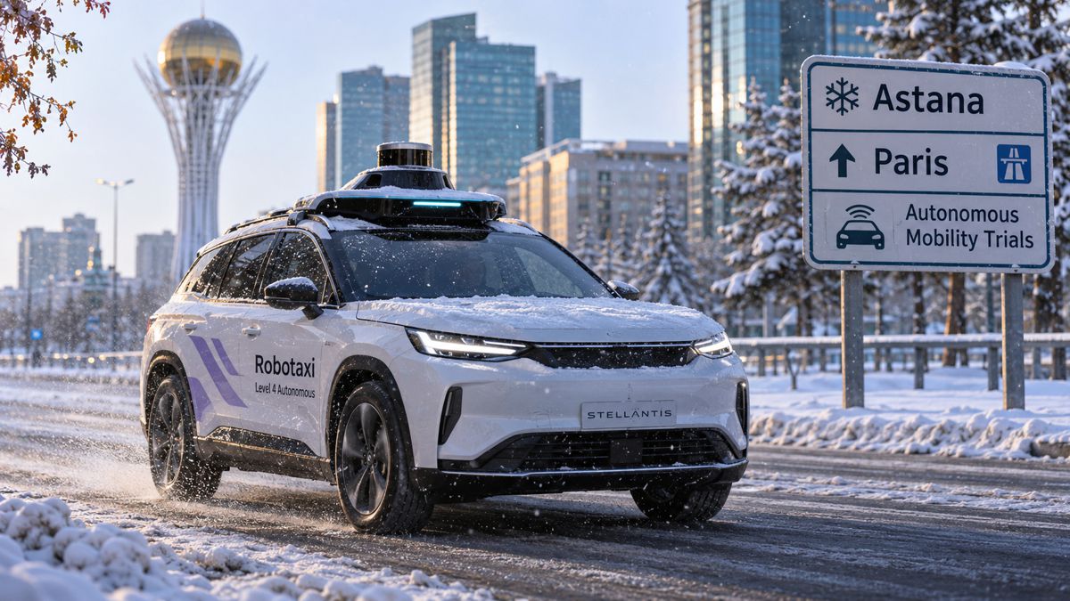 NVIDIA and Stellantis Advance Robotaxi Plans Across Europe and Central Asia
