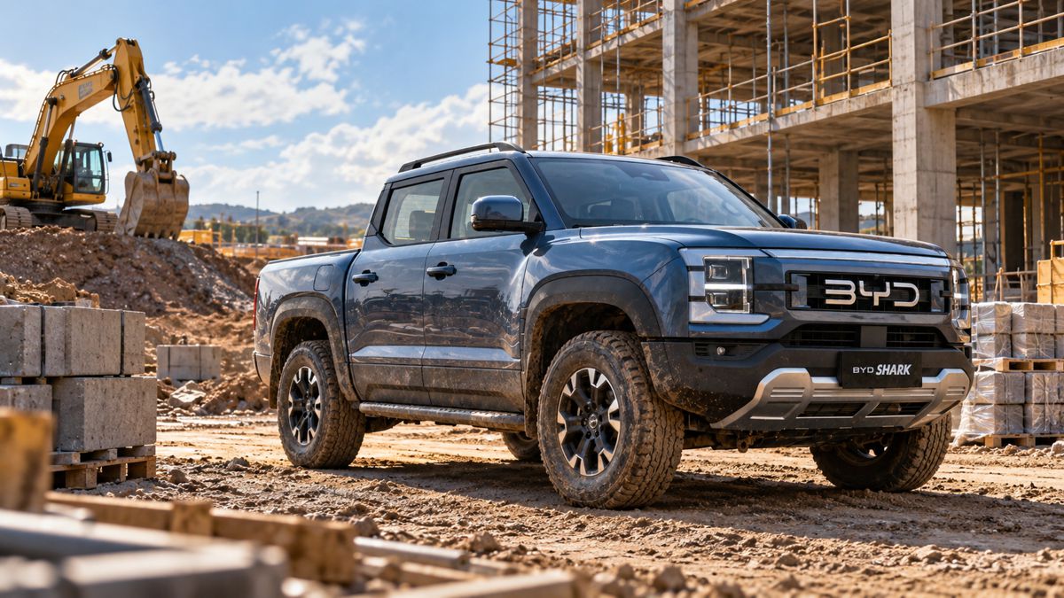 BYD SHARK Pickup Truck DMO Secures Five-Star Euro NCAP Safety Rating
