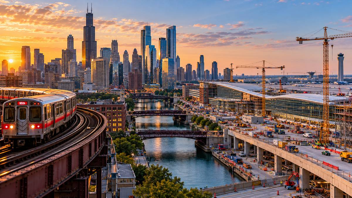 Chicago's Infrastructure Investment Drives a New Wave of Construction