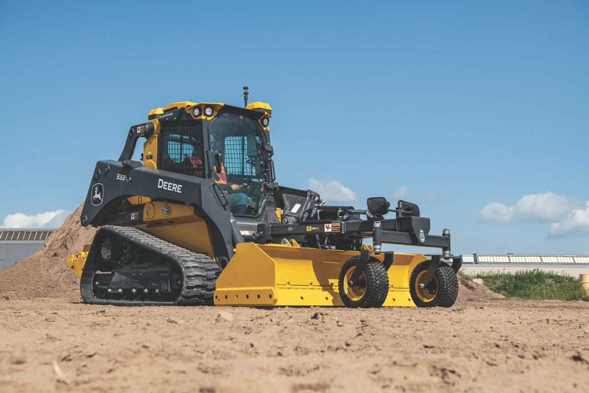John Deere Expands Compact Grading with SmartGrade Box Blades
