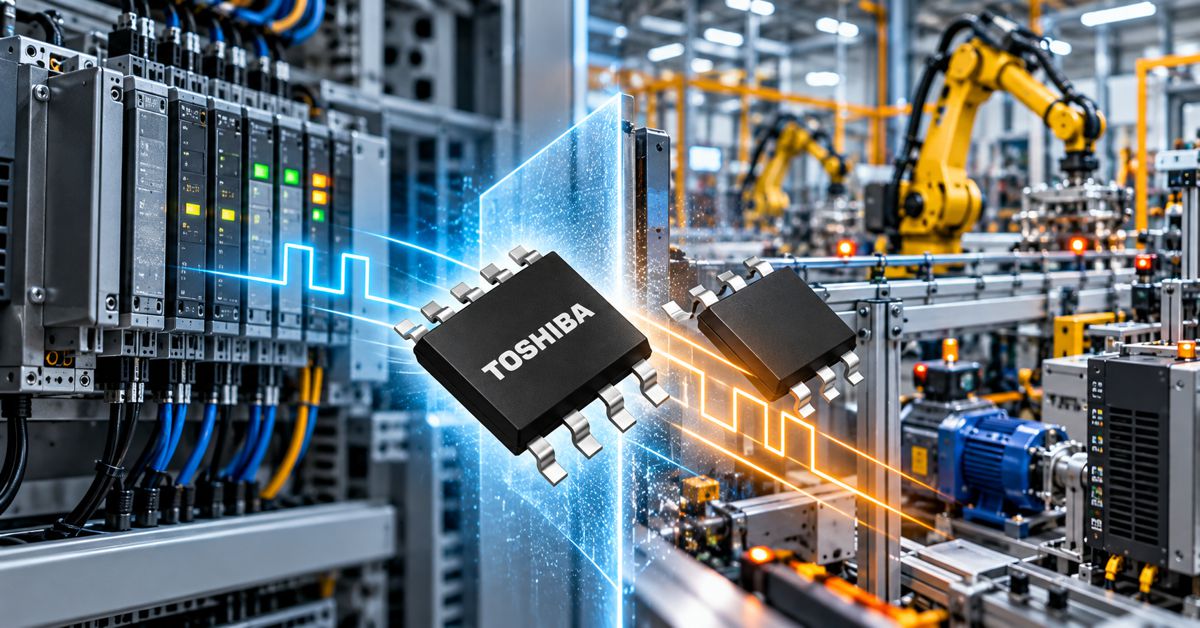 Toshiba Cuts the Power Budget for Industrial Digital Isolation