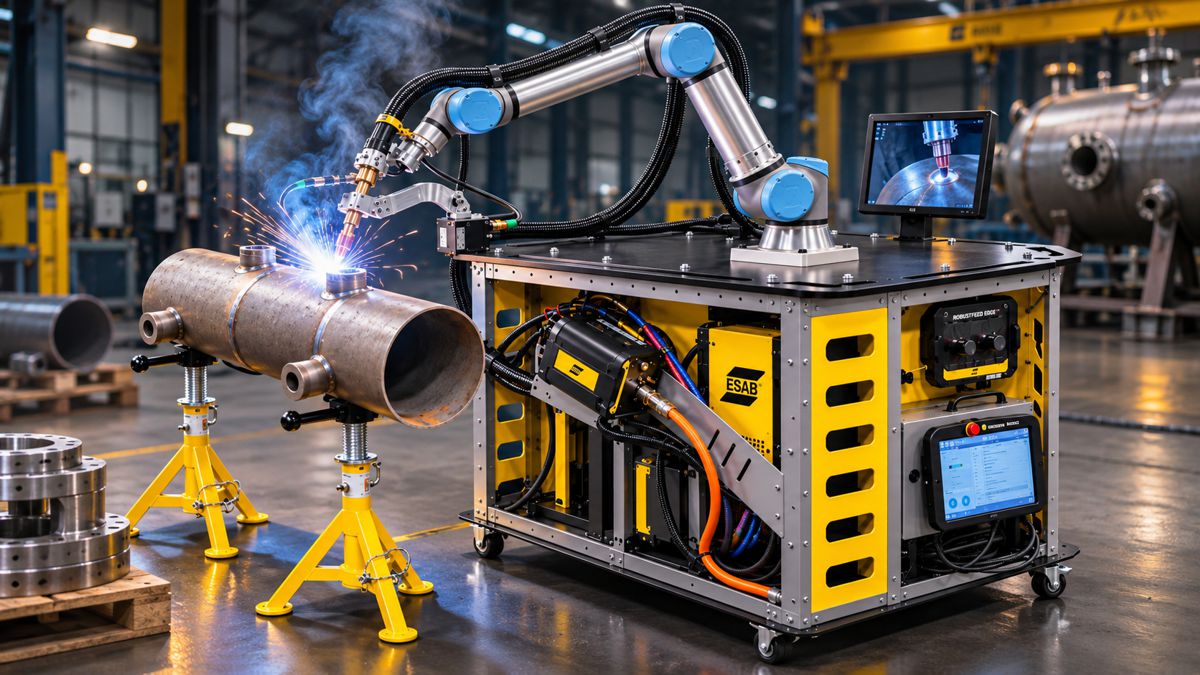 ESAB Introduces ROBBI AI for Adaptive Robotic Welding